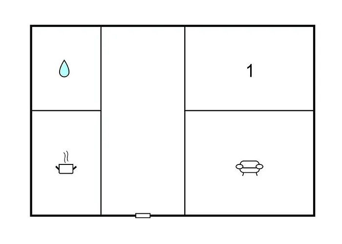 1 Bedroom In Lägenhet *